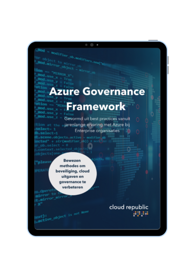 Azure Governance Framework